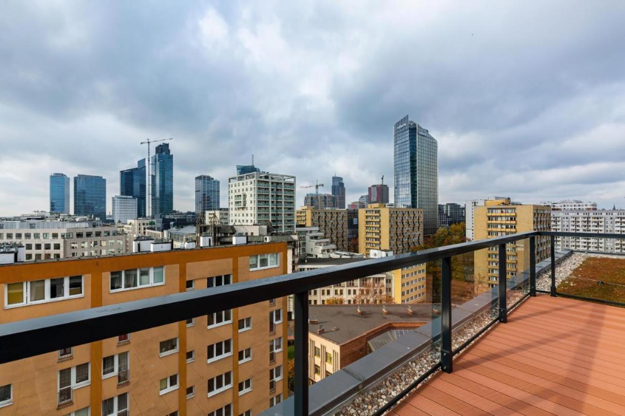Golden Apartments Warsaw - Luxury Building With Terrace On The Roof - Sienna Str Bagian luar foto