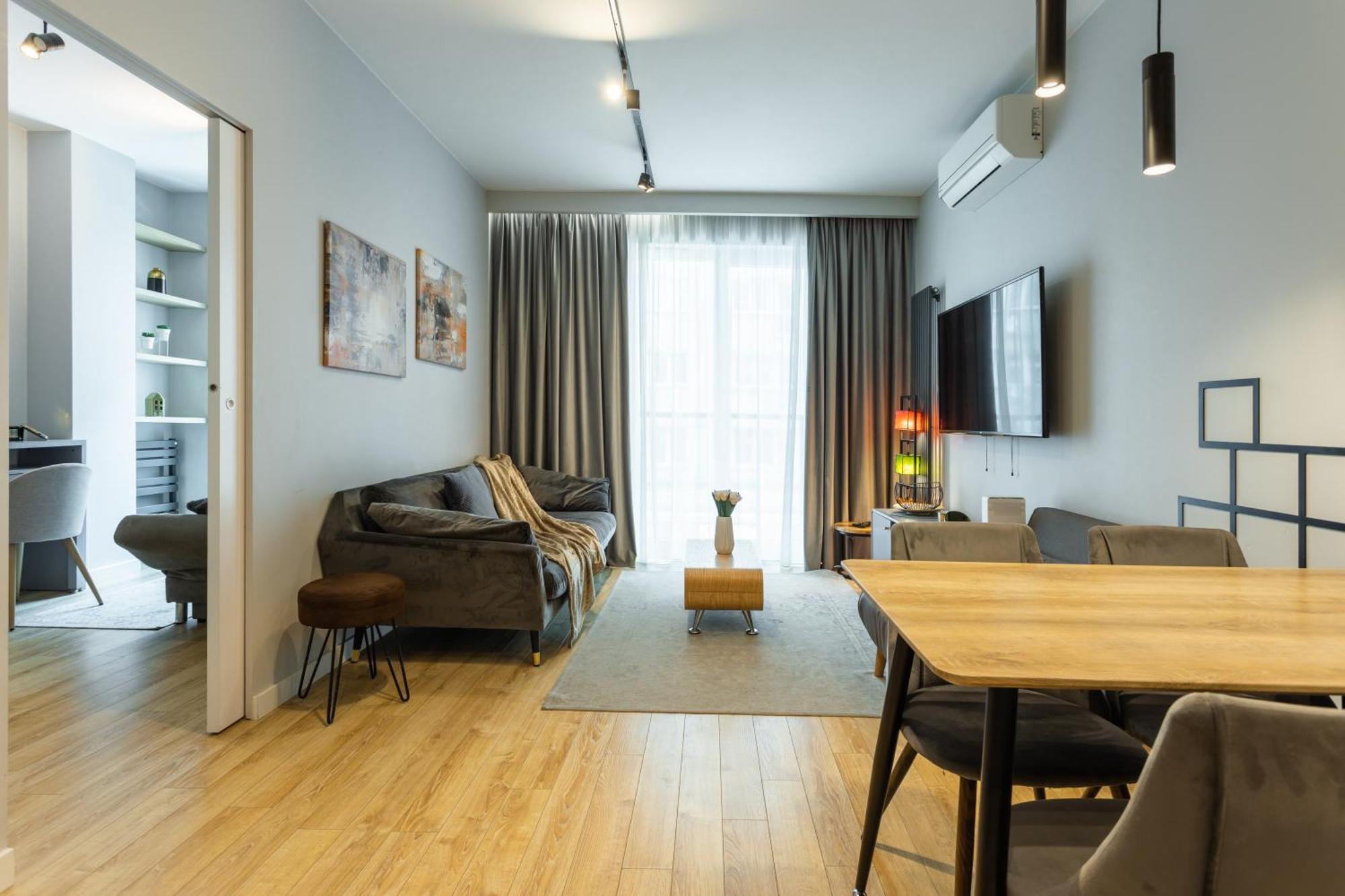 Golden Apartments Warsaw - Luxury Building With Terrace On The Roof - Sienna Str Bagian luar foto