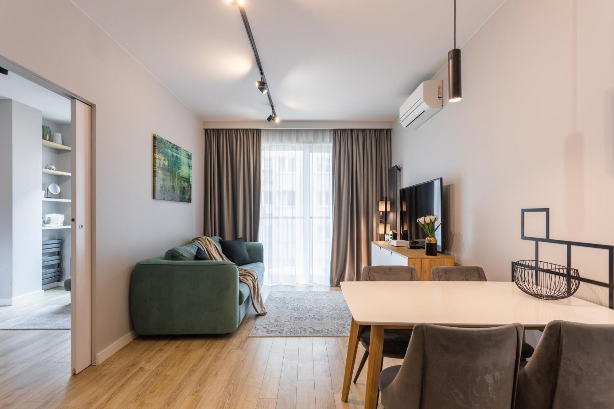 Golden Apartments Warsaw - Luxury Building With Terrace On The Roof - Sienna Str Bagian luar foto