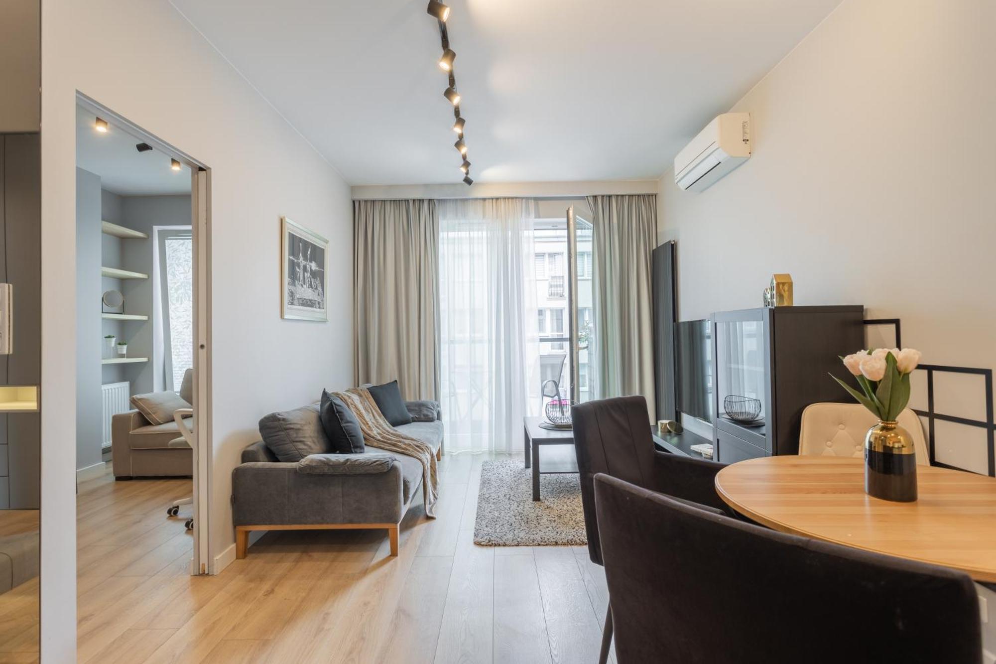 Golden Apartments Warsaw - Luxury Building With Terrace On The Roof - Sienna Str Bagian luar foto